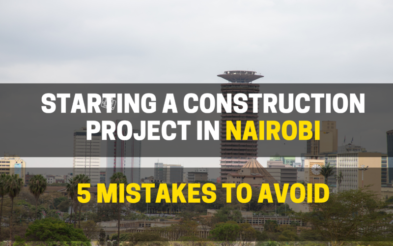 Construction project in Nairobi